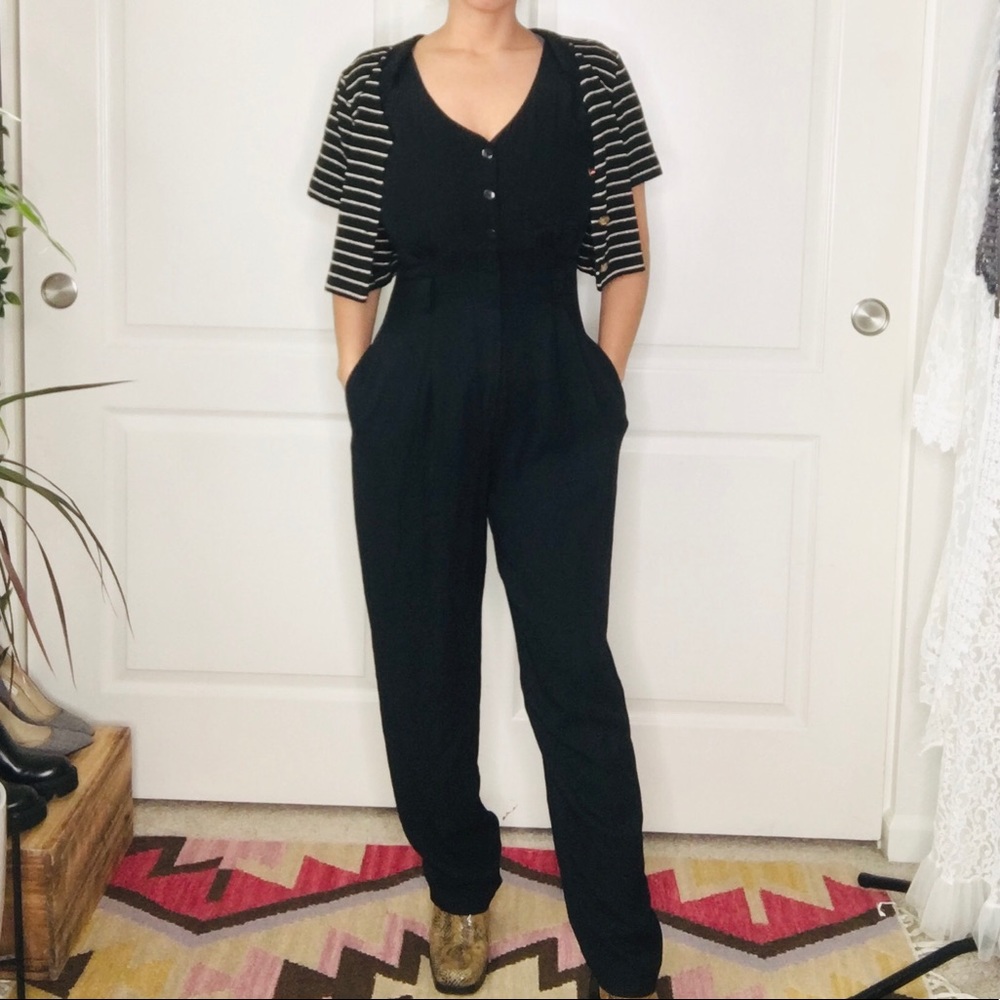 90’s Menu jumpsuit Vintage size 8 fits like a S - Picture 9 of 16